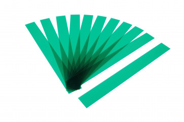 Kunststoffbänder Planrecord grün transparent