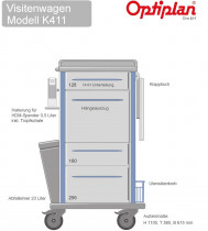 Visitenwagen OPTIPLAN  K 411