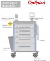 Visitenwagen OPTIPLAN  M 561