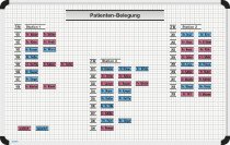 Patientenbelegung Magnettafel-Set