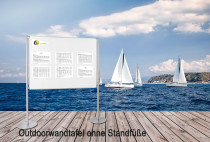 Wandtafel Emaille "Outdoor