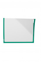 Infotaschen A5,  Farbe: grün quer