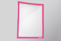 Infotaschen A4, Farbe: neonpink